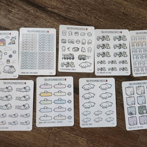 TheCoffeeMonsterzCo Random Stickers - Picture 3 of 10